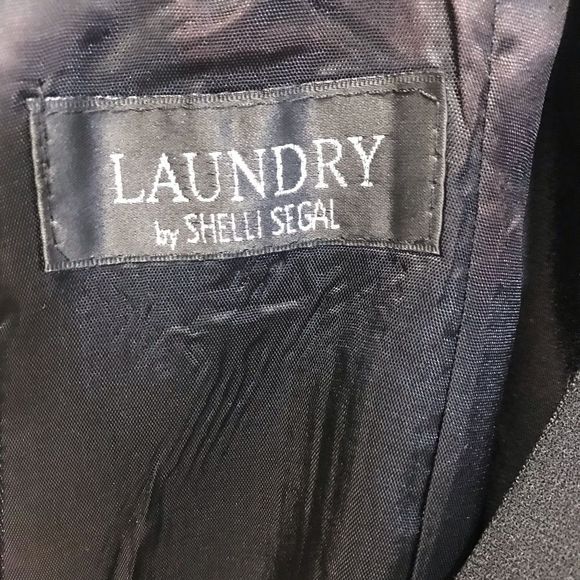 Laundry by Shelli Segal black cocktail dress - Picture 5 of 6